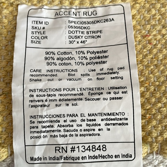 NWT-Accent Rug - Picture 5 of 7